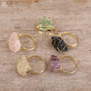 Handmade Gemstone Adjustable Ring