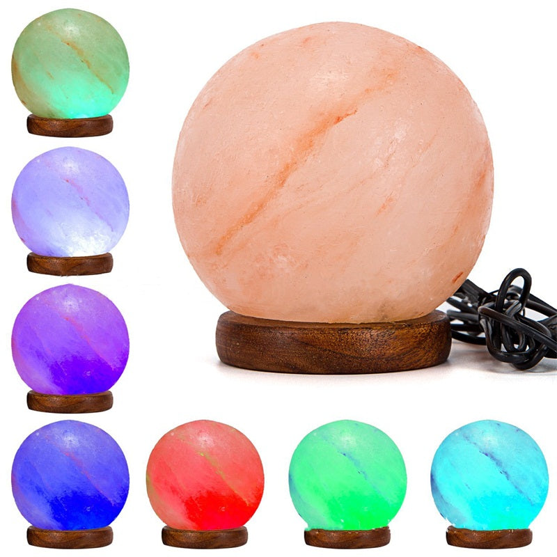 Color Changing USB Himalayan Salt Lamp for Improved Mood