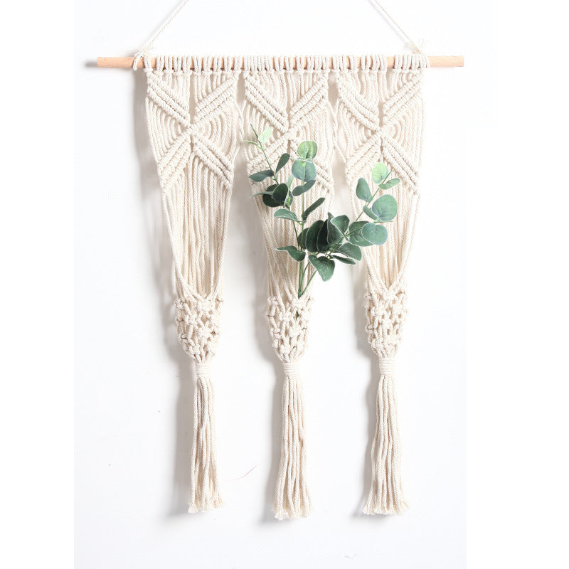 Woven Tapestry Bohemian Planter Pot Holder