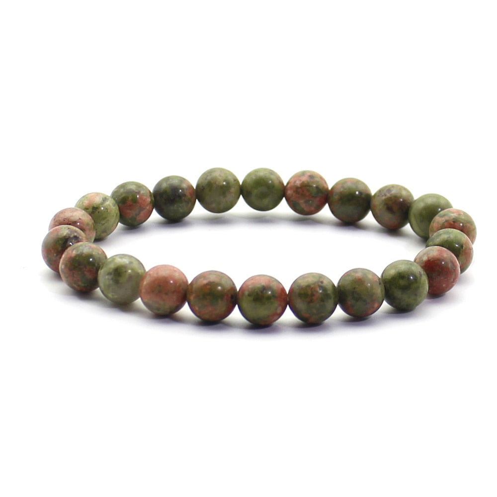 Nature Healing Beaded Stone Bracelet