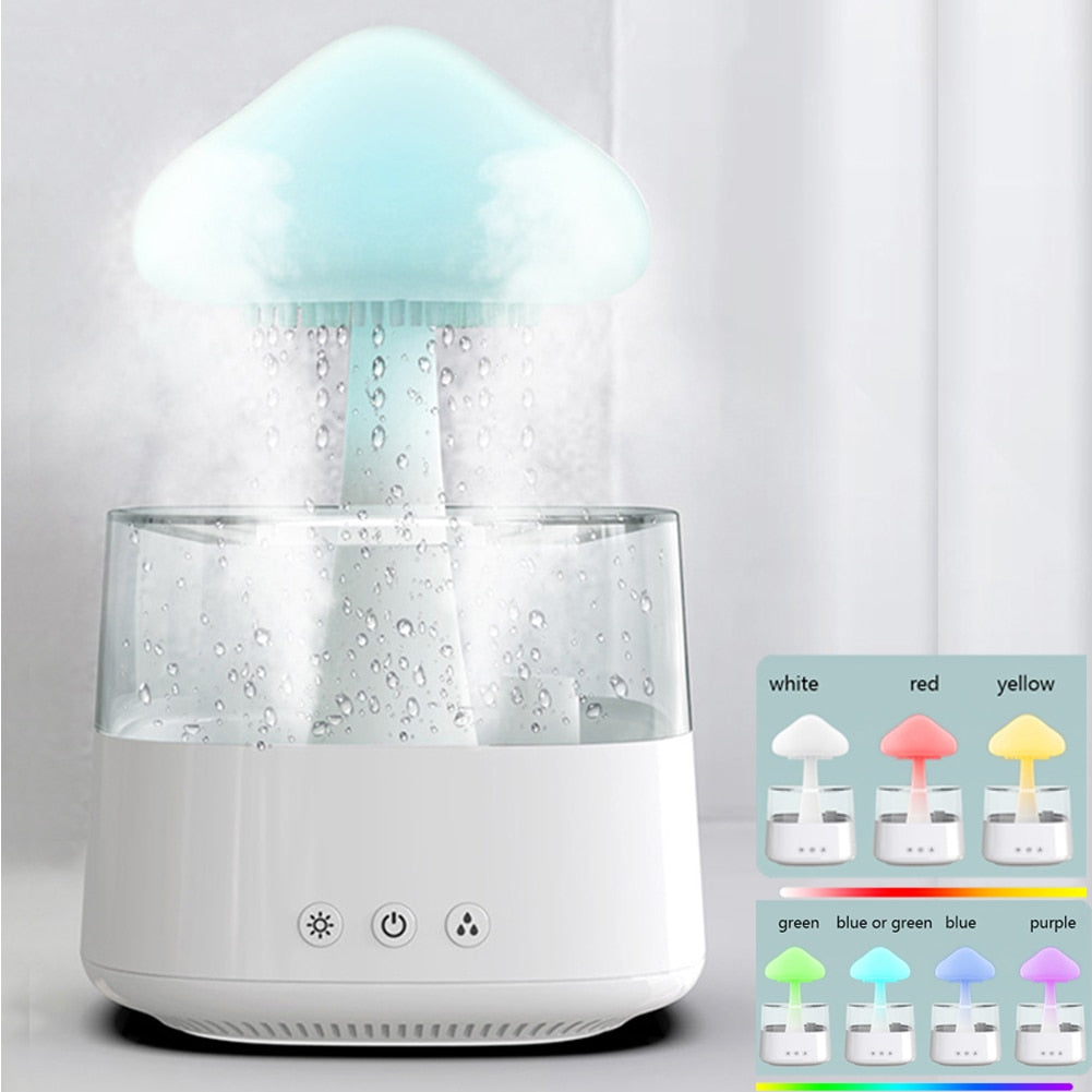 Color-changing Rain Cloud Diffuser/ Humidifier